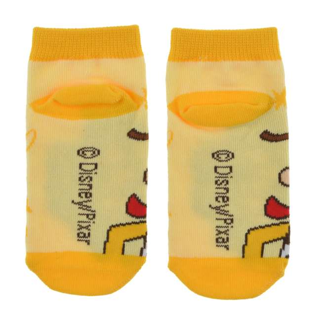 Calcetines infantiles de Woody y Alien, amarillos (13–18 cm)