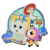 Pin troquelado de Jessie y el Tech Trio | Toy Story 5