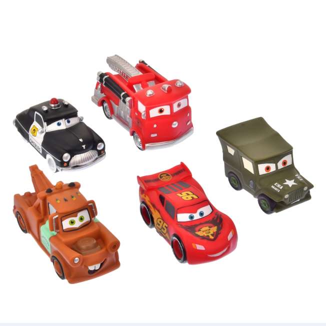 Cars Set de figuras para el baño
