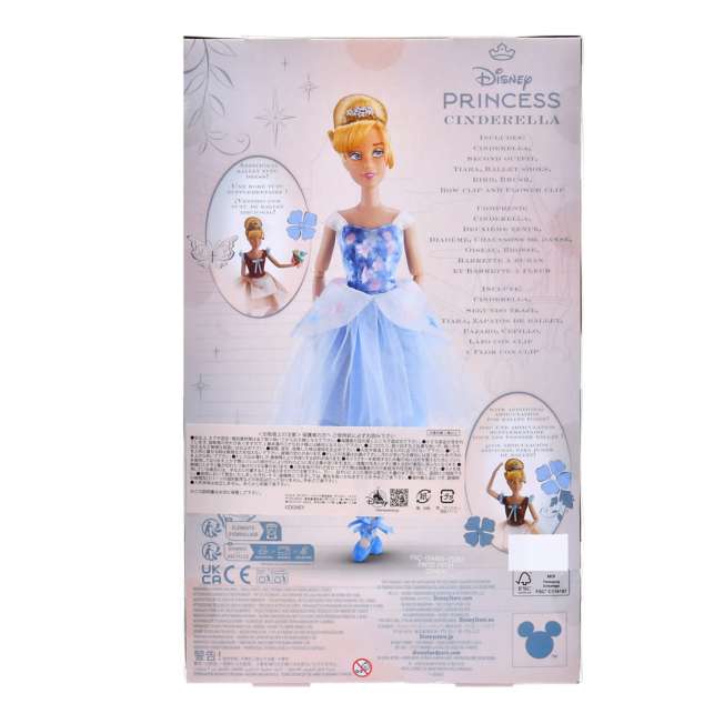 Set de muñeca de Cenicienta y figura de pájaro azul
