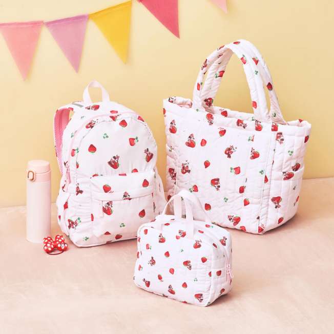 Mochila infantil de Minnie Mouse con frutillas