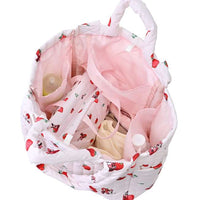 Bolso maternal de Minnie con fresas