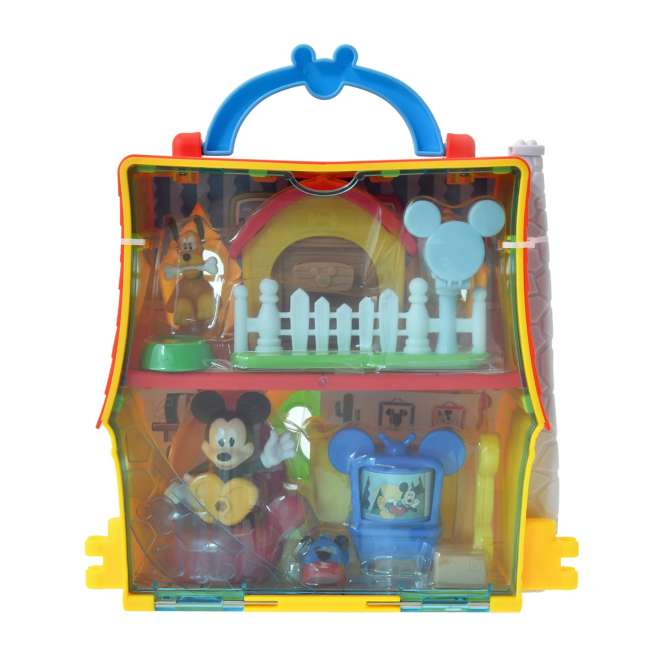 Set de juego Casa de Mickey con Mickey y Pluto