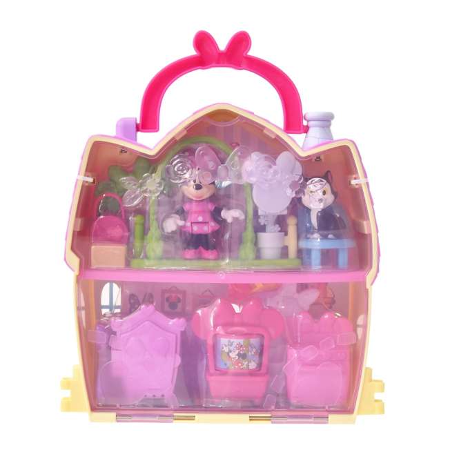 Set de juego Casa de Minnie con Minnie y Fígaro