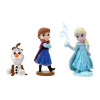 Set de juego Frozen con Anna, Elsa y Olaf