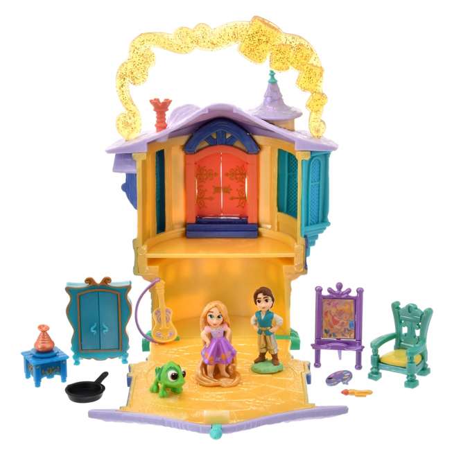Set de juego de Enredados con Rapunzel, Flynn Rider y Pascal