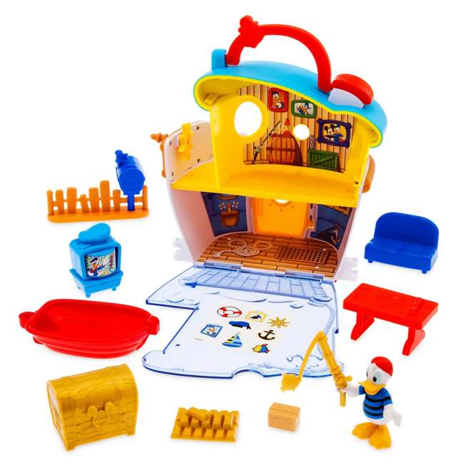 Set de juego Casa de Donald Duck con asa