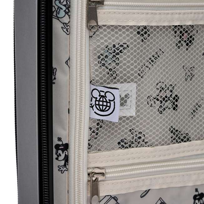 Maleta de cabina Mickey Mouse S con gancho, negra