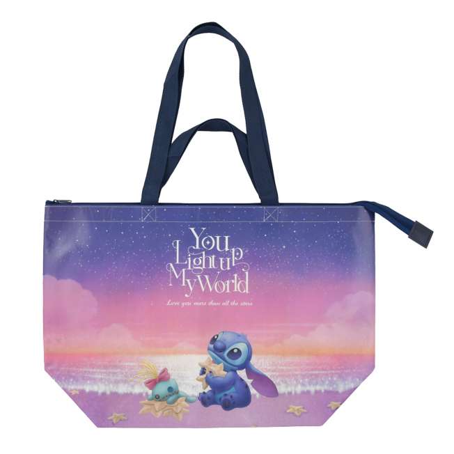 Bolso reutilizable Stitch y Scrump, talla L