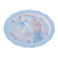 Set infantil de plato y cubiertos de Elsa