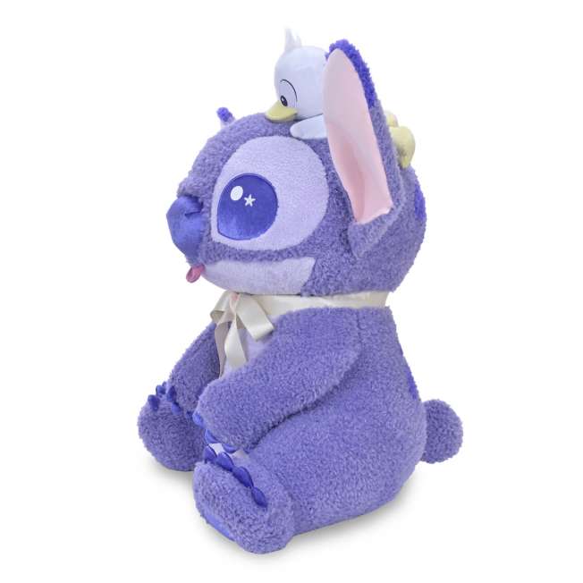 Peluche gigante de Stitch con patito, 87 cm