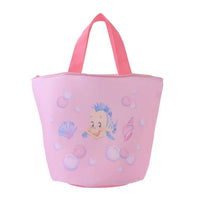 Bolsa de lavado tipo tote de Ariel y Flounder