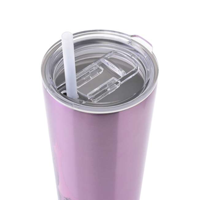 Vaso de acero inoxidable de Rapunzel con bombilla