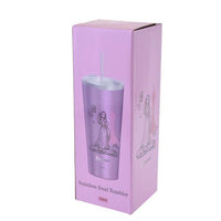 Vaso de acero inoxidable de Rapunzel con bombilla