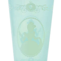 Vaso con bombilla cambia de color de Cenicienta