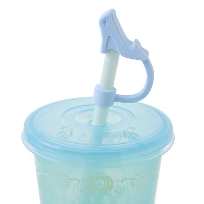 Vaso con bombilla cambia de color de Cenicienta