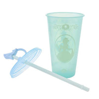 Vaso con bombilla cambia de color de Cenicienta