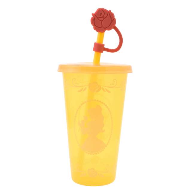 Vaso cambia de color de Belle con bombilla y tapa