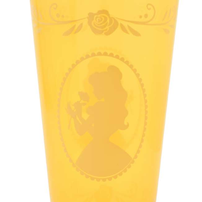 Vaso cambia de color de Belle con bombilla y tapa