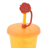 Vaso cambia de color de Belle con bombilla y tapa