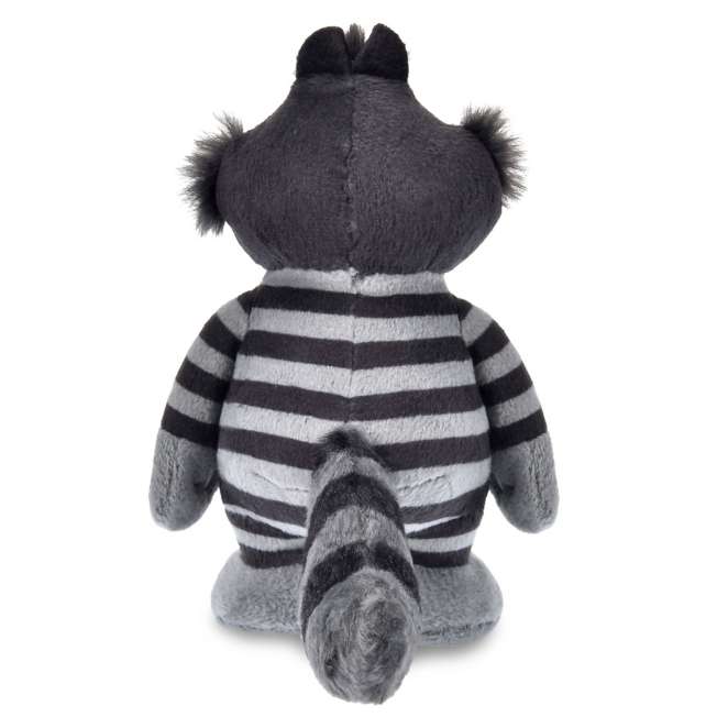 Peluche de pie del Gato de Cheshire negro