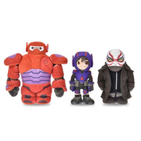 Set de peluches Grandes Héroes: Hiro, Baymax y Kaijin