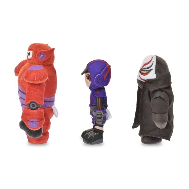 Set de peluches Grandes Héroes: Hiro, Baymax y Kaijin