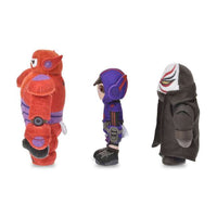 Set de peluches Grandes Héroes: Hiro, Baymax y Kaijin