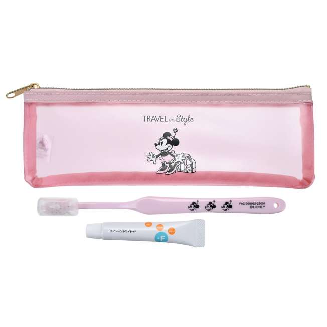 Set de cepillo dental de Minnie con estuche