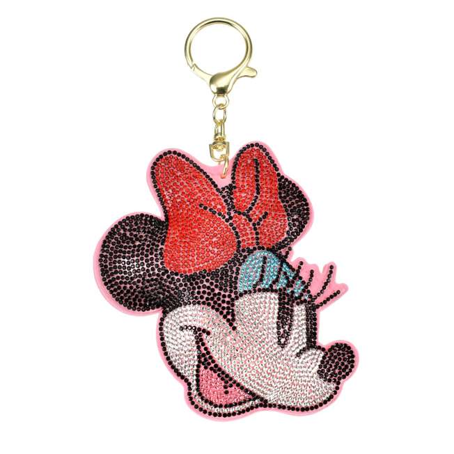 Llavero de Minnie con strass