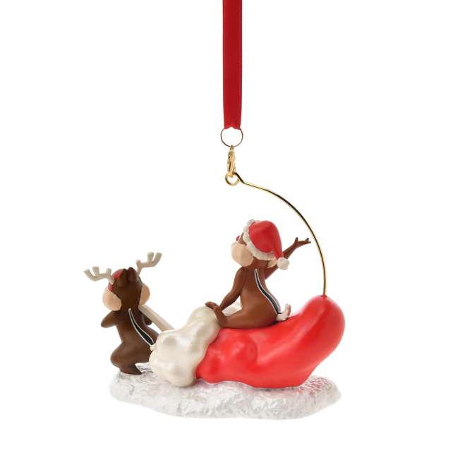 Adorno navideño de Chip y Dale