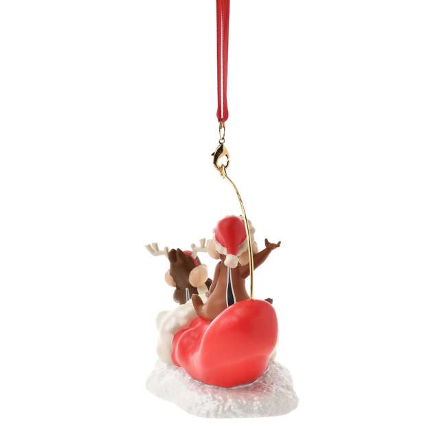 Adorno navideño de Chip y Dale