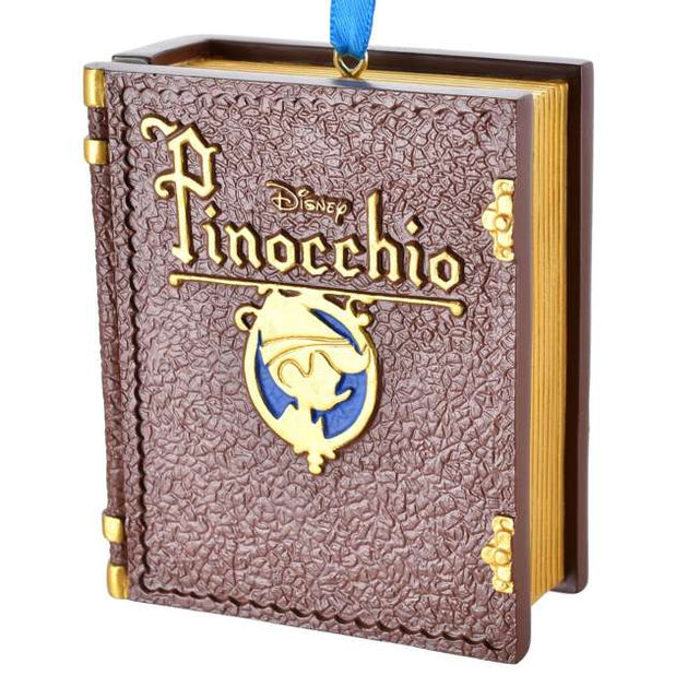 Adorno navideño pop-up de Pinocchio con música y narración