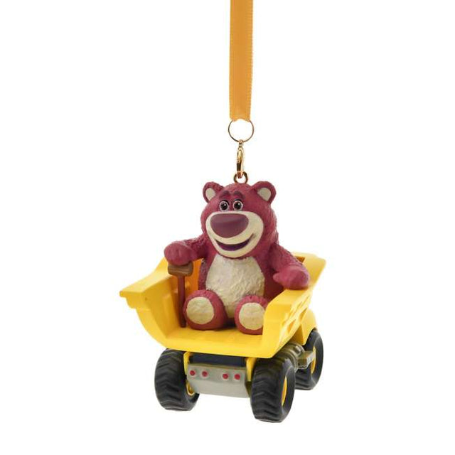 Adorno navideño de Lotso en camión tolva