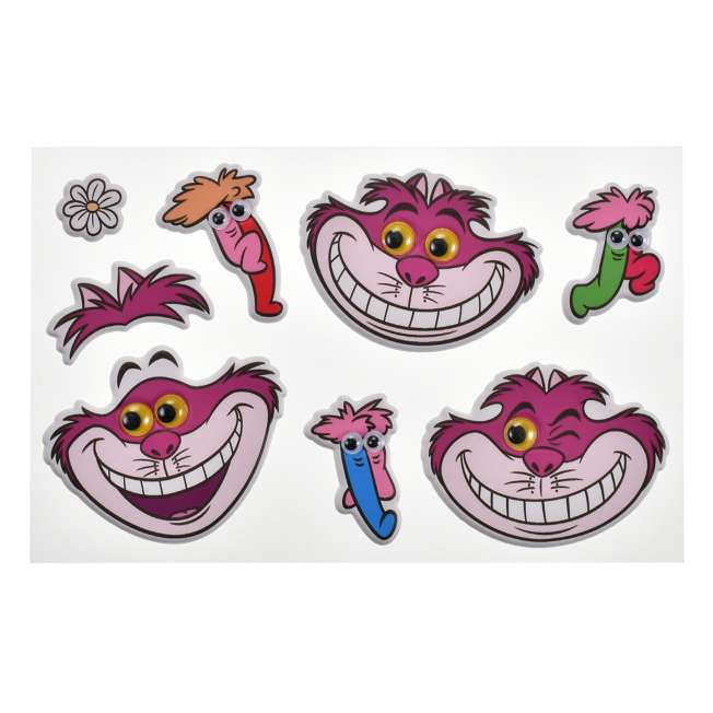 Sticker de Alicia en el País de las Maravillas con ojos móviles
