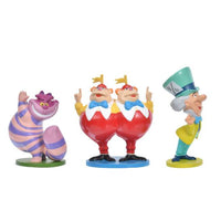 Set de figuras de Alicia en el País de las Maravillas