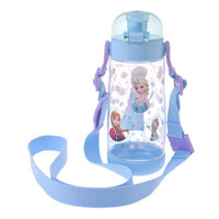 Botella infantil azul de Frozen con correa