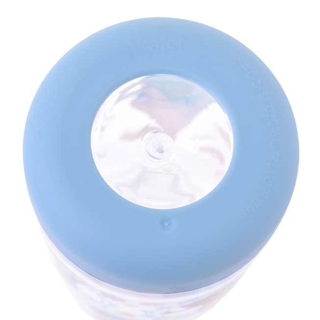 Botella infantil azul de Frozen con correa