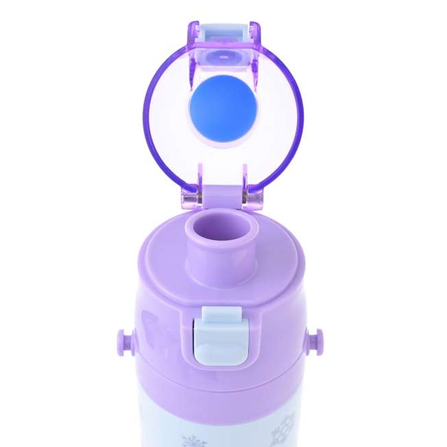 Botella de acero inoxidable 2 en 1 de Elsa para niños