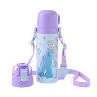 Botella de acero inoxidable 2 en 1 de Elsa para niños