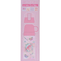 Botella de acero inoxidable 2 en 1 infantil Disney Princess