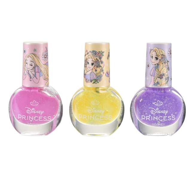 Set infantil de esmaltes despegables de Rapunzel