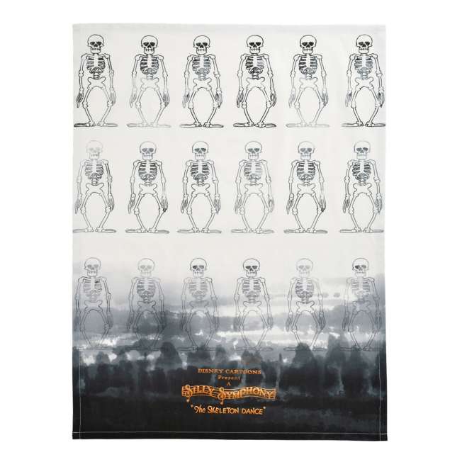 Paño de cocina The Skeleton Dance