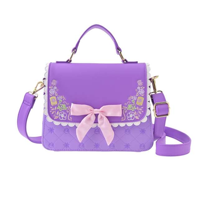 Cartera de hombro 2 vías de Pascal morada