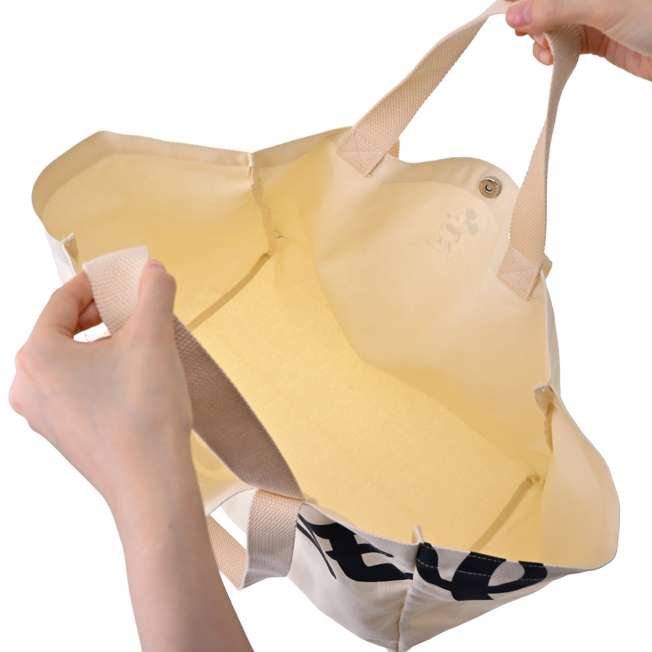 Bolso tote extragrande de Mickey con cierre magnético
