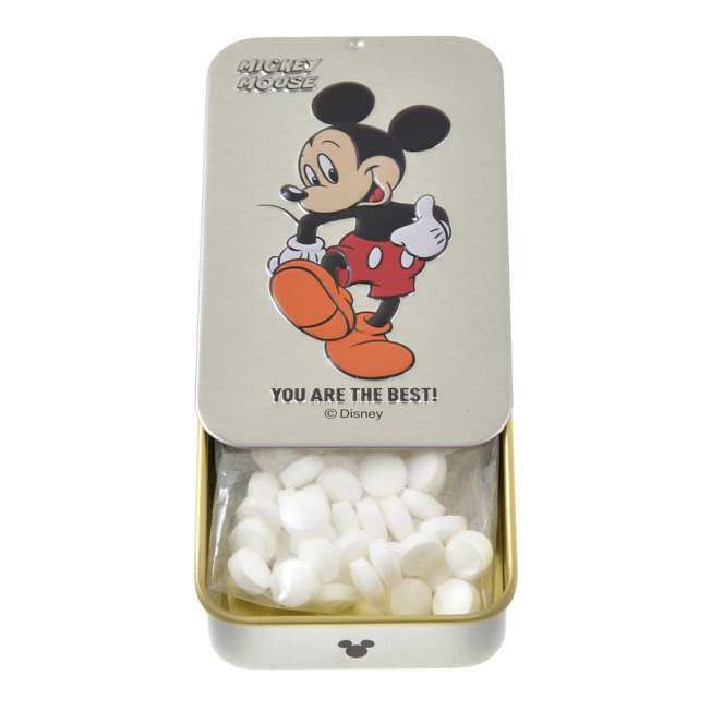 Estuche deslizable de Mickey con tabletas de menta