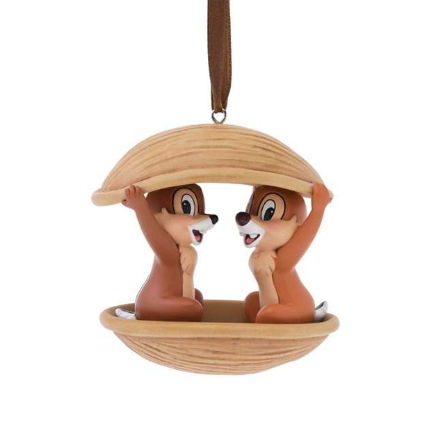 Adorno navideño de Chip y Dale