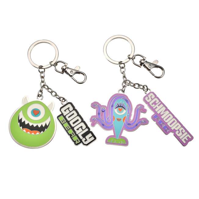 Set de llaveros Mike y Celia Mae - Monsters, Inc. 25.º aniversario