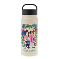 Botella de acero inoxidable Zootopia 2 Tropical