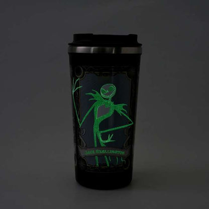 Vaso de acero inoxidable Jack Skellington y Sally